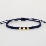 Pulsera Oro 18k Con Esferas Diamantadas — imagen 2